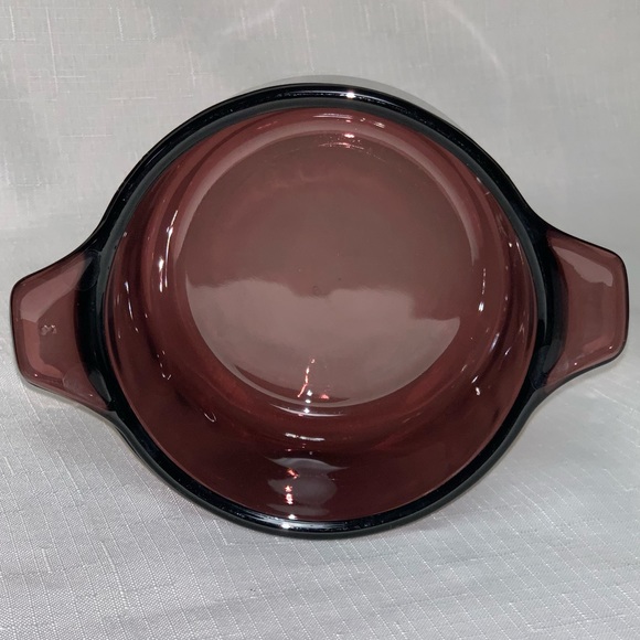 🆕 VINTAGE Purple Amethyst Glass Baking Dish Casserole Dessert Serveware Mexico - Picture 5 of 10